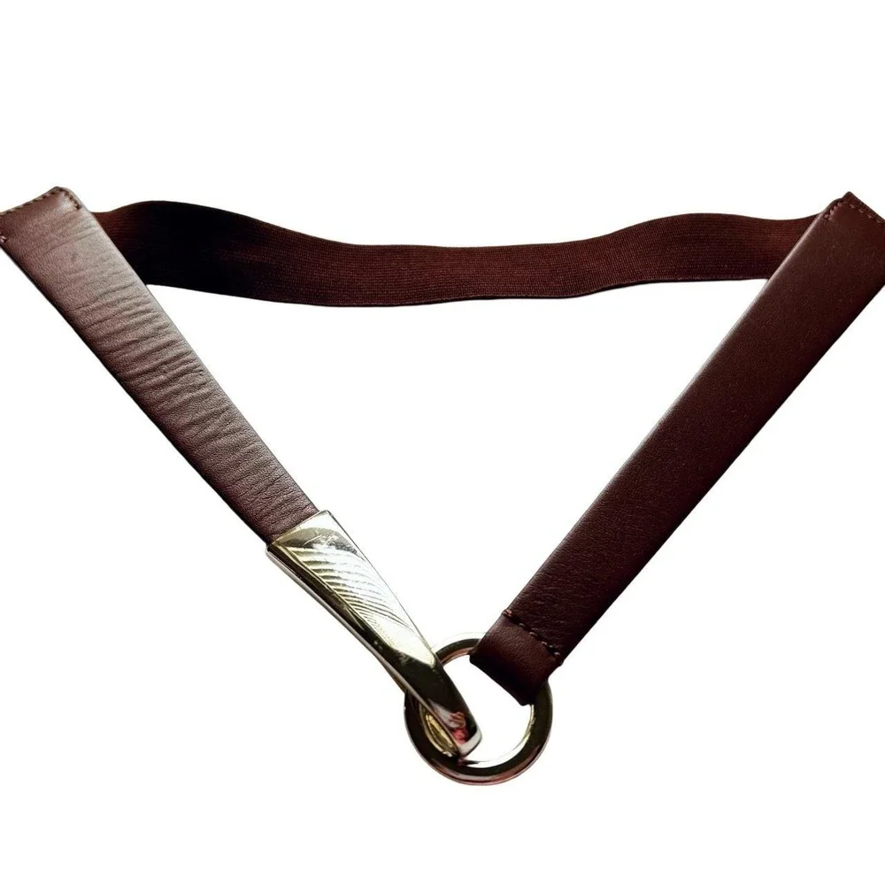 Brown And Gold Women's Belt